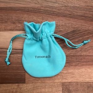 Tiffany & Co. Small oval jewelry pouch